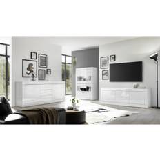Basic Skänk 210 cm - Vit Sideboard & skänk