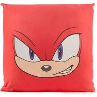 Sonic The Hedgehog Knuckles Face Square Cushion - 50x50cm