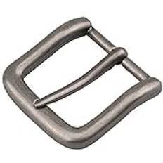 McFanBe bältesspänne 28 mm till 38 mm Single Prong Square bältesspännen för kvinnor män ersättning läderbälte, Spänne 3, 40mm