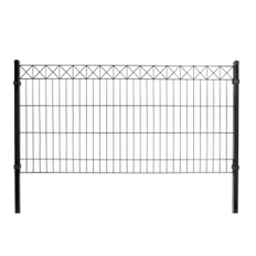 Panelhegn hegnspakke Dekoration "X" Sort HORTUS