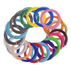 3D pen filament PLA 1.75mm 20 farver - 5 Meter