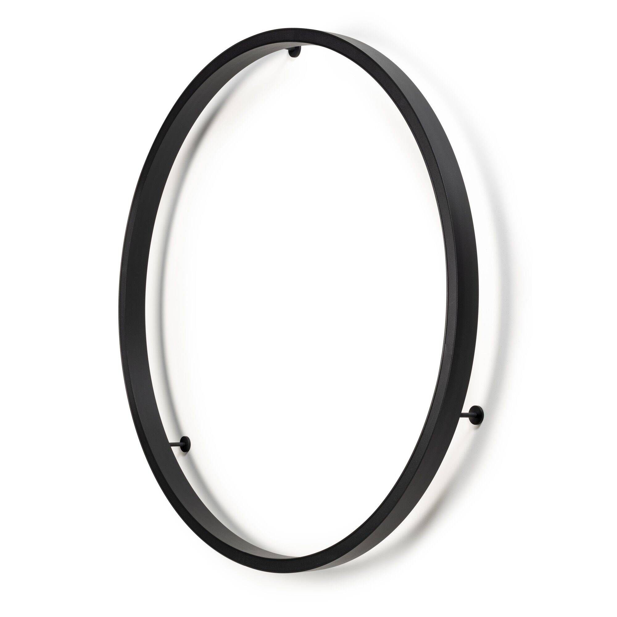 Zirkol Circle Wall Væglampe Sort Ø150 2700K.