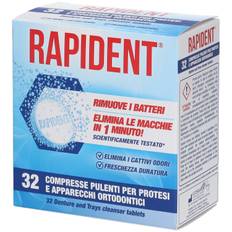 Rengöringstabletter för tandproteser RAPIDENT 32 st.