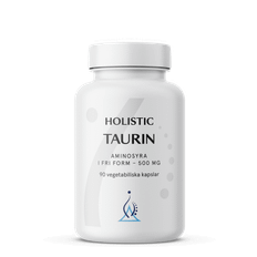 Taurin 500 mg, 90 kapslar