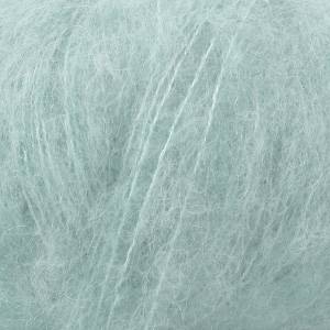 Drops Brushed Alpaca Silk 25g - DROPS Brushed Alpaca Silk Ljus Sjögrön Uni Colour 15 - DROPSBrushedAlpacaSilkLjusSjögrönUniColour15