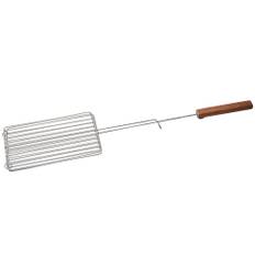 Grillgaller med handtag, rostfritt stål (19 x 28 cm.)