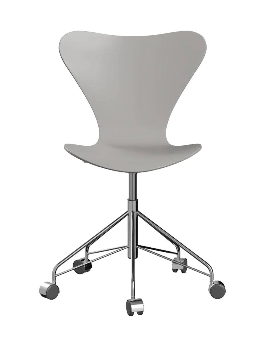 3117 Serie 7 Kontorstol af Arne Jacobsen Uden polstring / Lakeret / Nine grey - Jacobsen Plus
