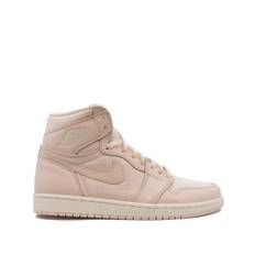 Jordan - Air Jordan 1 höga sneakers - unisex - läder/gummi - 11.5 - Neutral