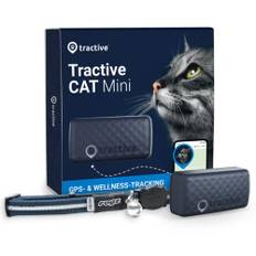 Tractive GPS CAT Mini – GPS till katt med aktivitetsspårning | EXCL. ABO | TRCAT5DB | mörkblå