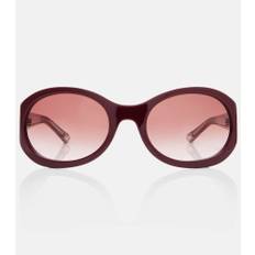 Gucci Round sunglasses - burgundy - One Size
