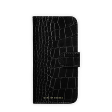 iDeal Plånboksfodral iPhone 16 Pro Black Croco