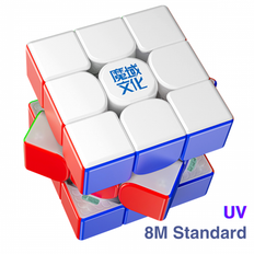 MoYu Super WeiLong 3x3 M 8-Magnet Core Stickerless UV Coated