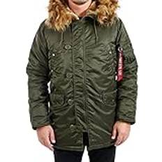 Alpha Industries N-3B VF 59 för herr, Dark Green, M