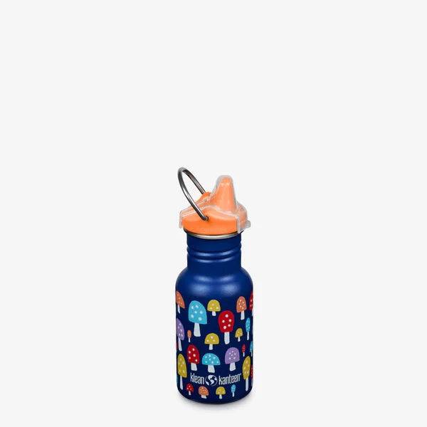 Klean Kanteen - Drikkedunk Børn 355ml Classic W/ Sippy Cap - Mushrooms