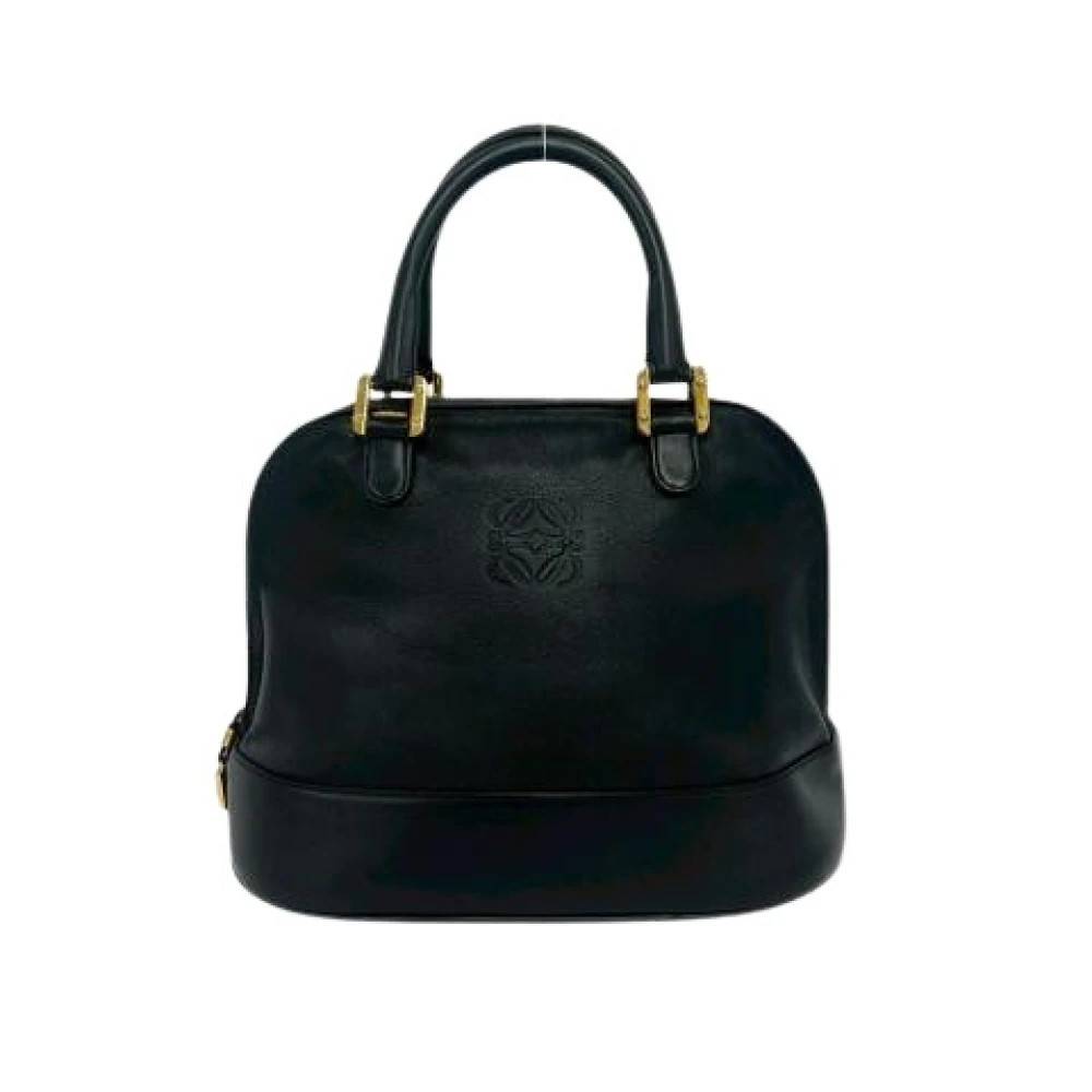 Loewe Pre-owned Pre-owned Boston Håndtaske - Vintage - Dame - Sort - ONE SIZE - Læder