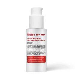 Recipe for men Instant Recharge Ultra Hydrating Face Gel