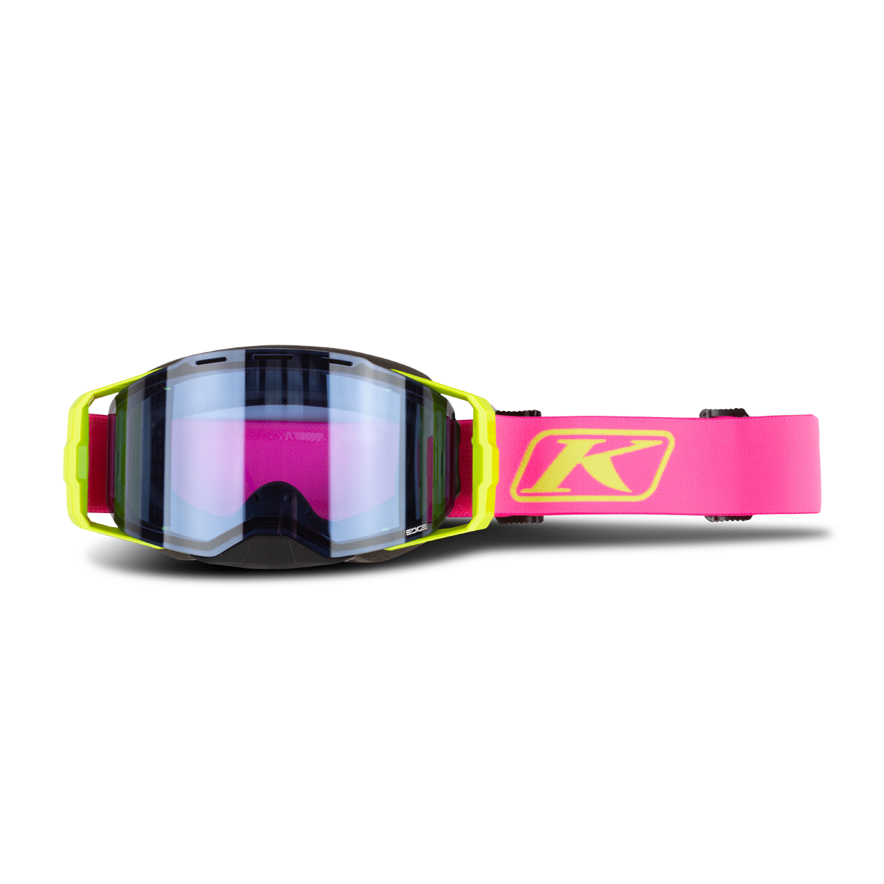 Klim Edge Focus Snöskoterglasögon Focus Knockout Rosa