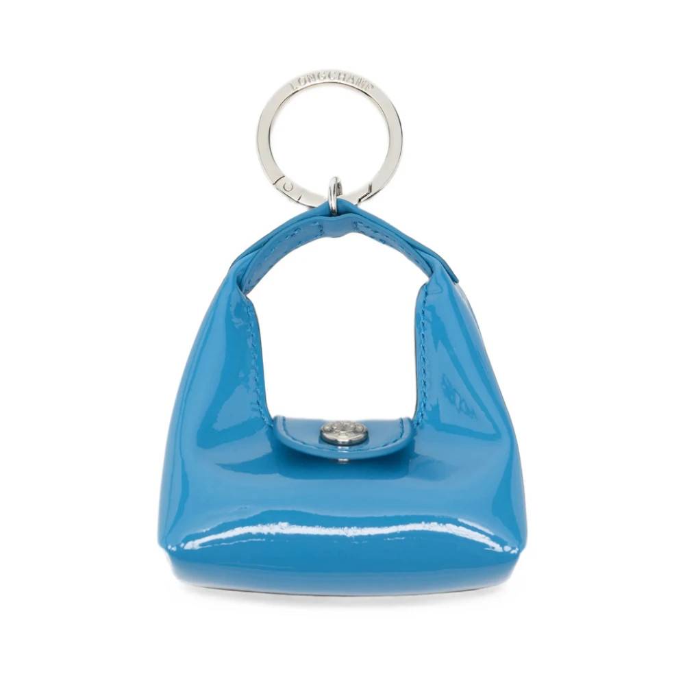 Longchamp Le Pliage Xtra Nøglering - Accessories - Dame - Blå - ONE SIZE - Uld