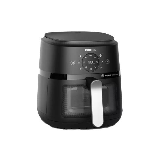 Philips Airfryer 2000 Series NA221/00, 1500W, 4,2l, begagnad-renoverad - Svart