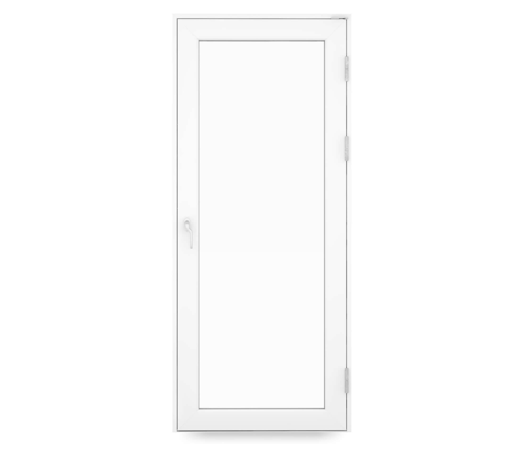 utåtgående PVC altandörr 3-glas