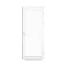 utåtgående PVC altandörr 3-glas