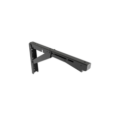 Roca hyldeknægt sammenklappelig sort AISI304 Roca hyldeknægt sammenklappelig sort 165x307mm AISI304