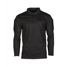 Mil Tec Taktisk Quick-Dry Poloshirt - Langærmet