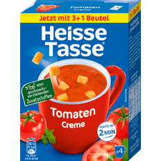 Heisse Tasse Tomat creme suppe