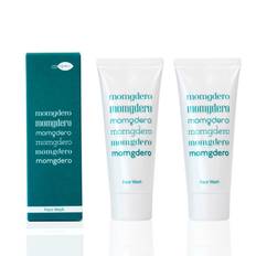 Mahmu Gudero Facial Cleanser Face Wash 100g High Moisturizing Dense Foam Face Wash Sodium Hyaluronate Pore Cleansing Dry Skin Basil Scent x 2 (100g