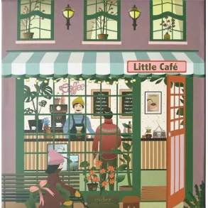 Puslespil Little Café 150 brikker ViSSEVASSE