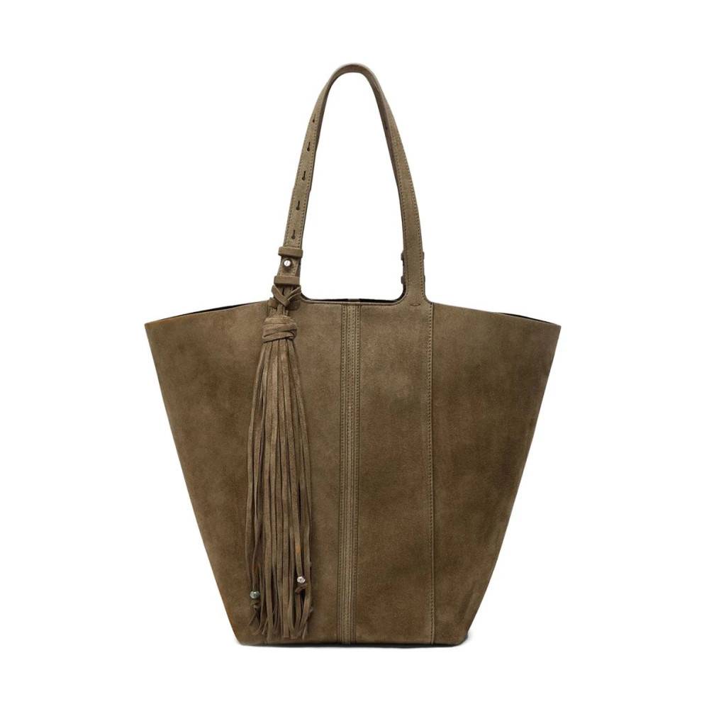 Golden Goose 24/7 North South Shopping Bag - Tasker - Dame - Grøn - ONE SIZE - Uld