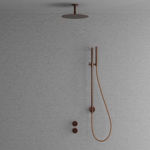 Scandtap Harmonized 5y duschset, borstad koppar