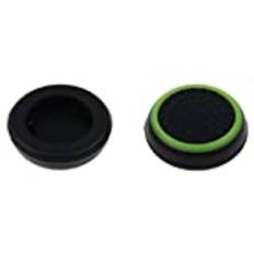 OSTENT 8 x Analog Joystick Button Protector Compatible for Sony PS4 Wireless Controller - Color Black and Green