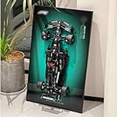 iLuane Display Wallboard för LEGO Technic Mercedes-AMG F1 W14 E Performance 42171, vuxna samlarobjekt för modellbil, perfekt för Lego-älskare (endast displayväggtavla)