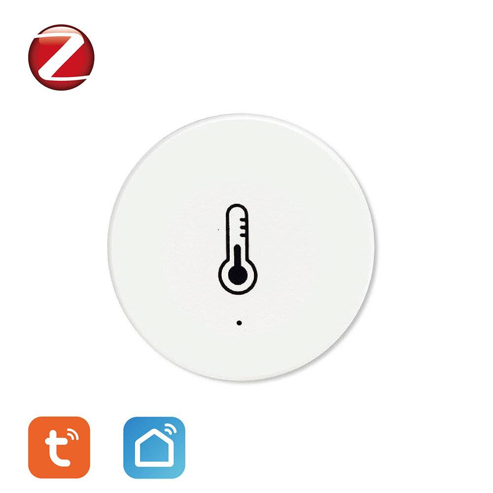 Tuya ZIGBE Temperatur- och fuktighetssensor med sirene intelligent APP-fjärrkontroll termometer hygrometer detektor