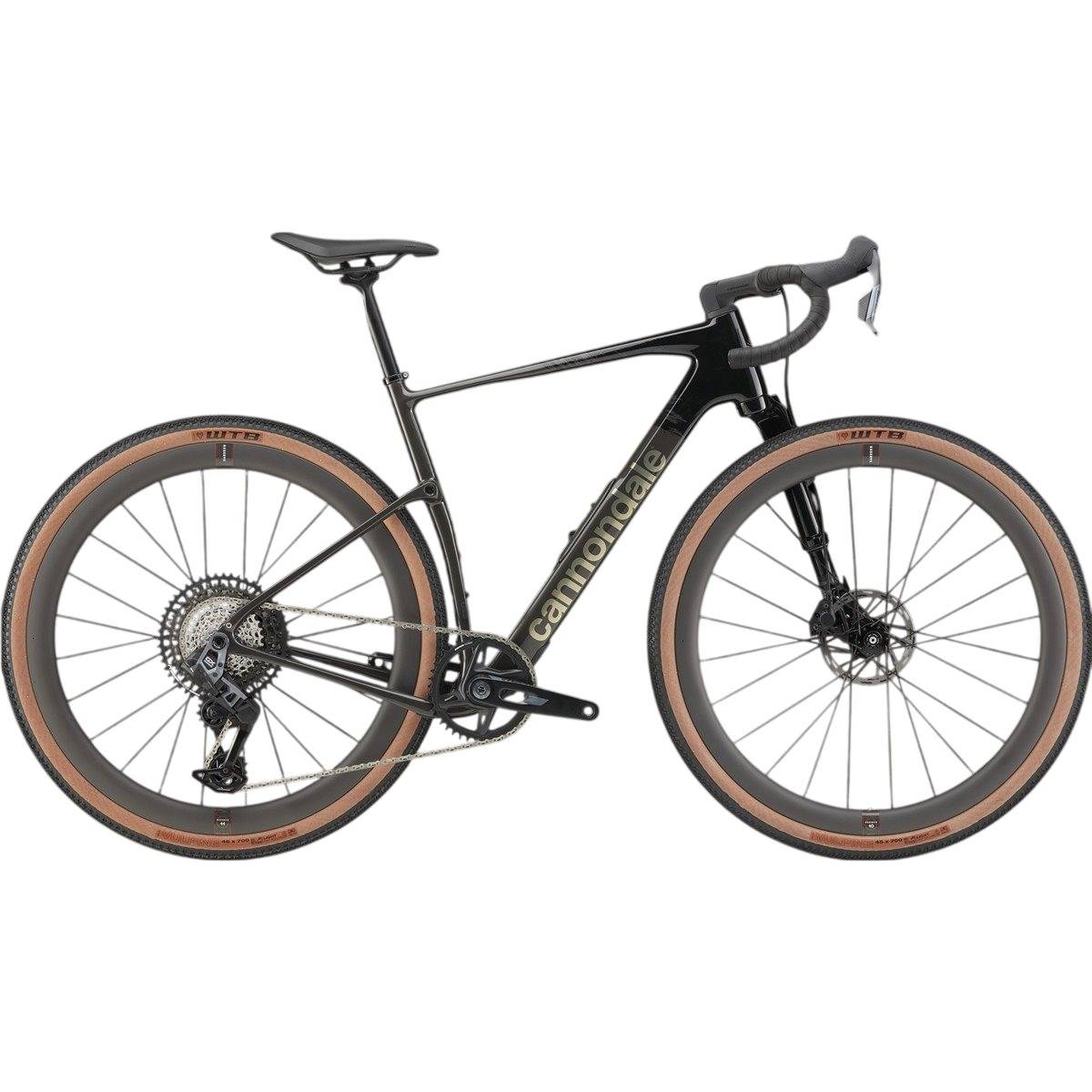 Gravel bike Cannondale Topstone Carbon 1 Lefty AXS Black - Svart (61)