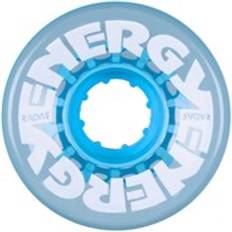 Energy 57mm 78a Roller Skate Wheels - Clear Blue