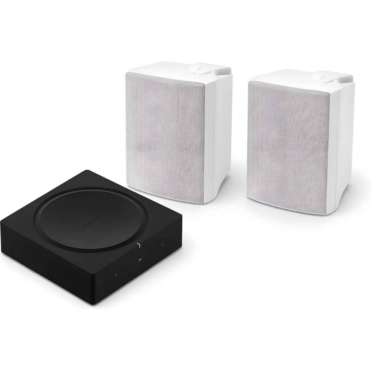 Sonos + Cabasse ZEF 13 hvid (sæt med 2) + Forstærker.