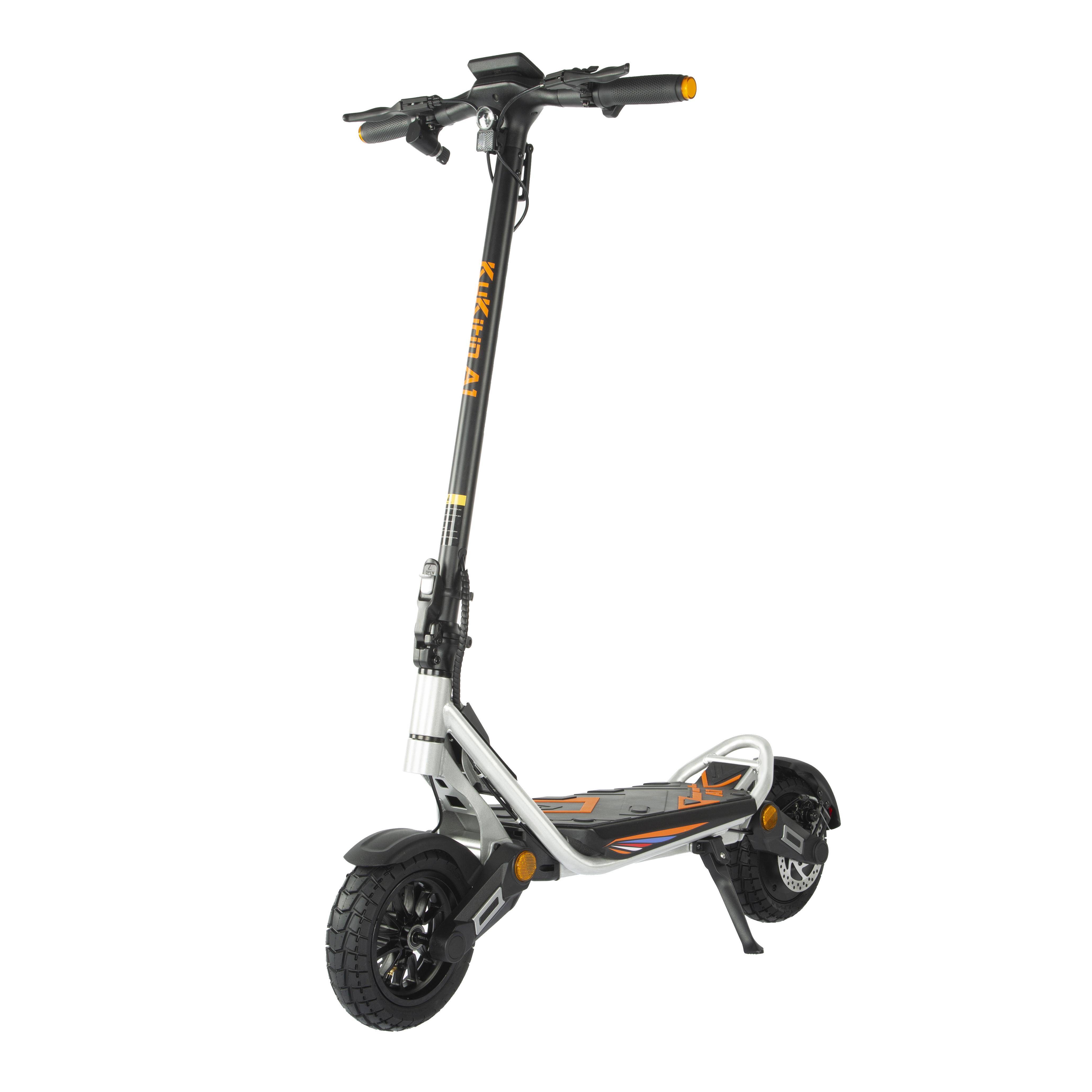 Kukirin A1 Hopfällbar Elscooter för Vuxna 800W Motor Terrängscooter 48V13Ah Batteri 10-tums Däck Stadspendling Elscooter