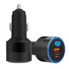 OBD Billader USB-C - 3 Port QC3.0 & 2PD - Total 84W - Billader til iPad/Tablet