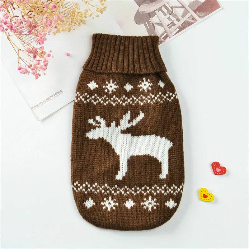 Warm Knit Dog & Cat Sweater - 3 / 14-suit 4.5-6.5kg / China Mainland (14-suit 4.5-6.5kg)
