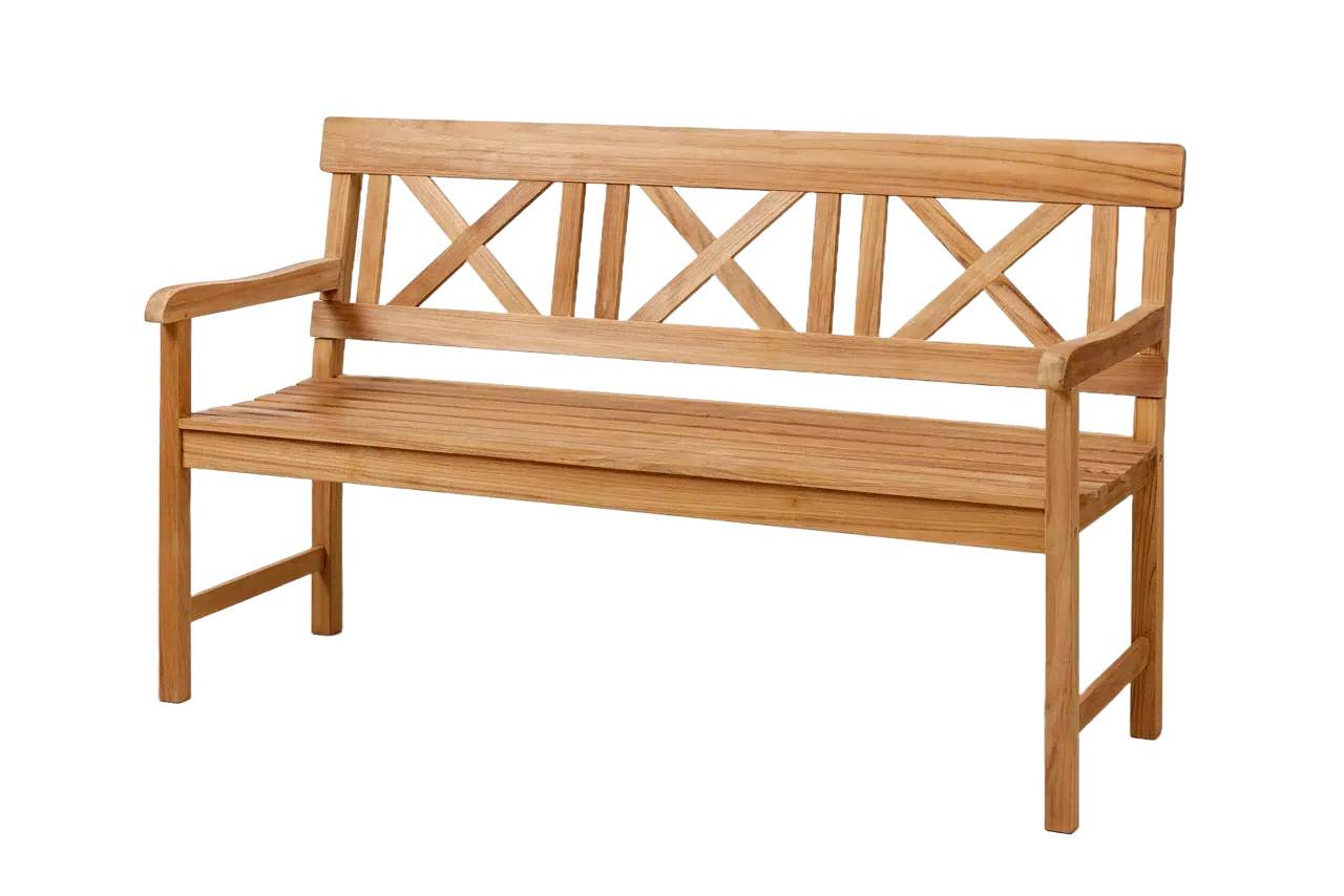CINAS SOFIERO 3-PER BÆNK TEAK - 150