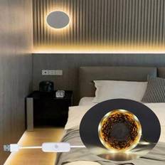1Rull/2Rull Varm/Vit USB LED Strip Light Flexibel LED-tejp Lämplig för TV, dator, skoskåp, skrivbord, bakgrundsbelysning (15 M,20 M,1M,2M,5M,3M,10M)