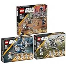 Lego Star Wars Set: 75372 Clone Trooper & Battle Droid Battle Pack, 75359 Clone Trooper 332. Kompanie Battle Pack & 75345 501st Clone Troopers Battle Pack