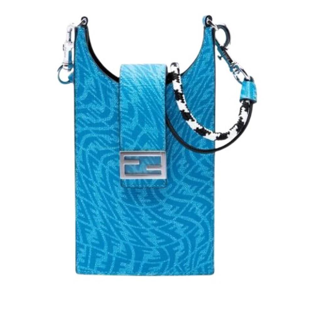 Fendi Vintage Pre-owned Vertigo Crossbody Bag - Vintage - Dame - Blå - ONE SIZE -