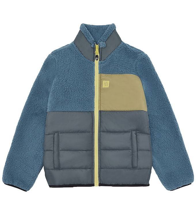 Color Kids Fleecejakke - Coronet Blue - Color Kids - 4 år (104) - Fleecejakke