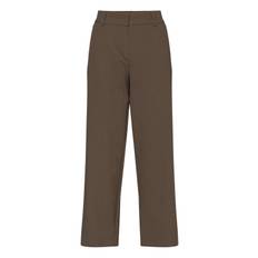 Dena Ankle Bottoms Trousers Wide Leg Brown FIVEUNITS