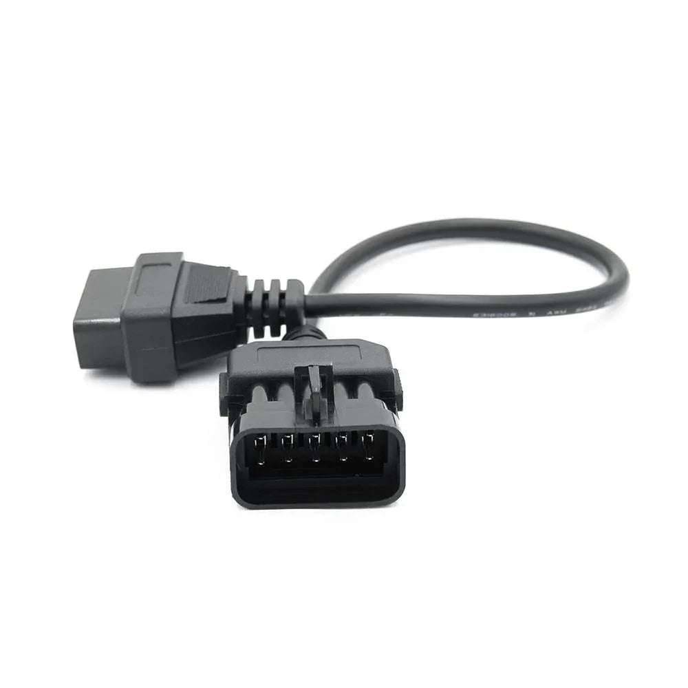 OBD1 till OBD2 Kabel 10 PIN OBD Adapter 16 PIN OBDII Bil Kabel för OPEL