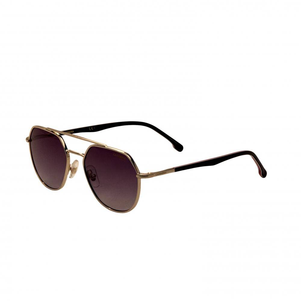Carrera Unisex 53mm Gold Sunglasses Gold Striped Black