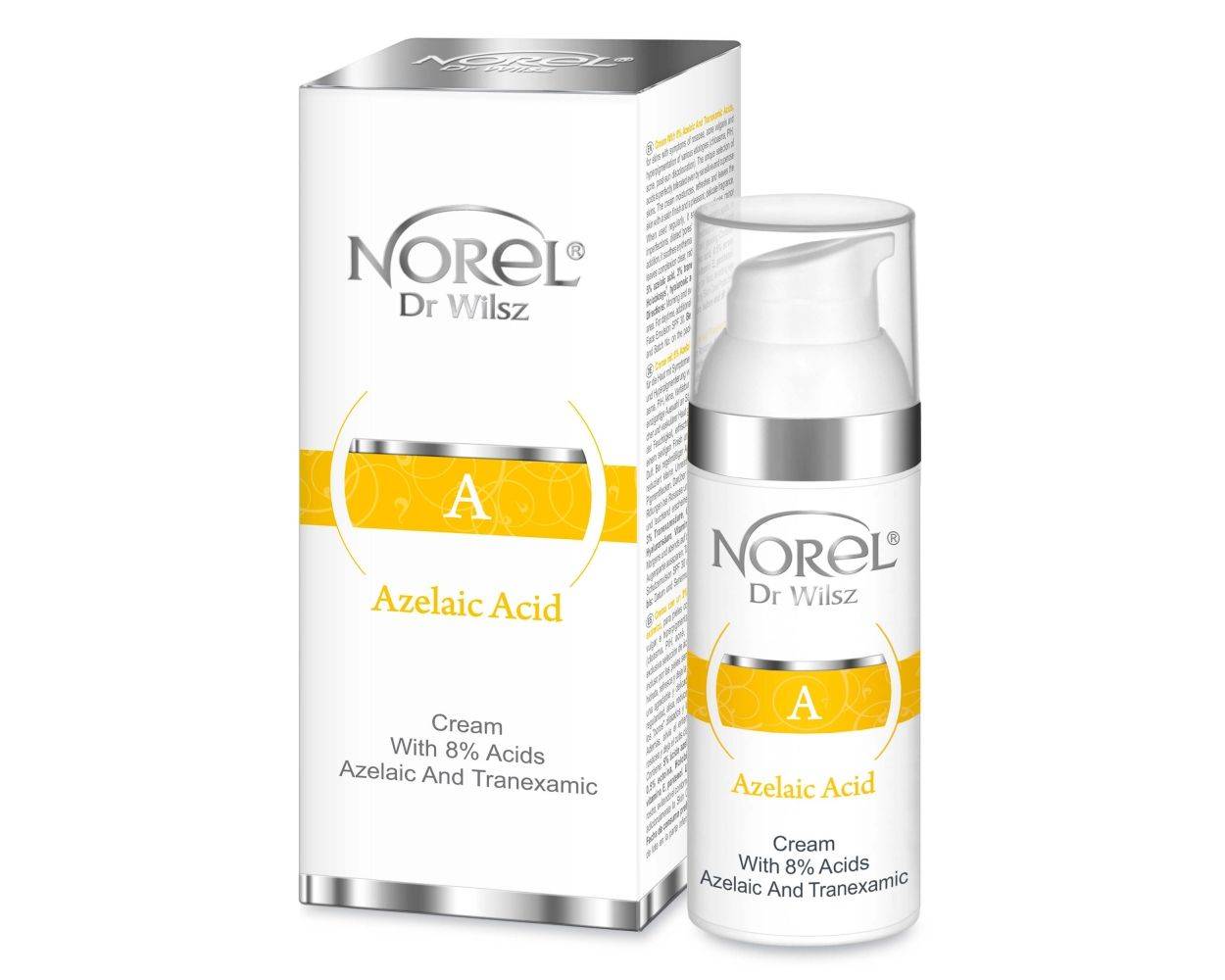 Norel Azelaic Acid - Cream With 8% Azelaic And Tranexamic Acids